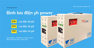 bình lưu điện cửa cuốn yh power